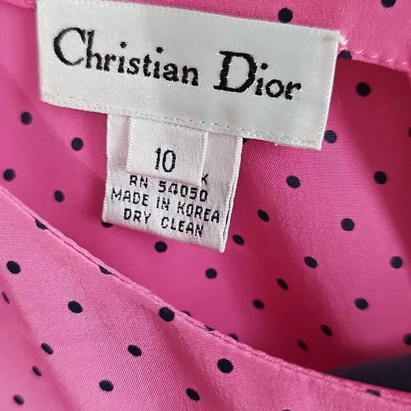Dior New Vintage Silk Top